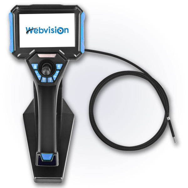 Kamera endoskopowa przemysłowa Webvision WVS40 – obiektyw 6 mm – ruchoma głowica 720° – wysoka temperatura – IP68