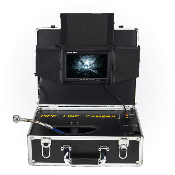 Webvision Kanalizatiecamera met 25 mm FHD Lens – Inspectiecamera met 7" Scherm – Kabelopties: 20 m, 30 m, 40 m – IP68