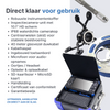 Webvision Profesjonalna Kamera Inspekcyjna 40m – Głowica Obrotowo-Uchylna 28mm – Obrót 360° / Pochylenie 180° – Monitor HD 10.1" – Kamera Kanalizacyjna 512Hz