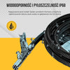 Webvision Kamera Endoskopowa – Obiektyw 6 mm – Głowica Sterowana 720° – Ekran IPS 5,0" – IP68 – Karta SD