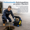 Webvision Inspektionskamera 14 mm mit 10,1-Zoll-Bildschirm – für schmale Rohre von 20–60 mm