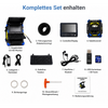 Webvision Inspektionskamera 14 mm mit 10,1-Zoll-Bildschirm – für schmale Rohre von 20–60 mm