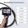 Webvision WVS40 Przemysłowa Kamera Endoskopowa – Obiektyw 6 mm – Głowica Obrotowa 720° – Odłączany Kabel (1–10 m) – IP68 – Odporna na Wysokie Temperatury