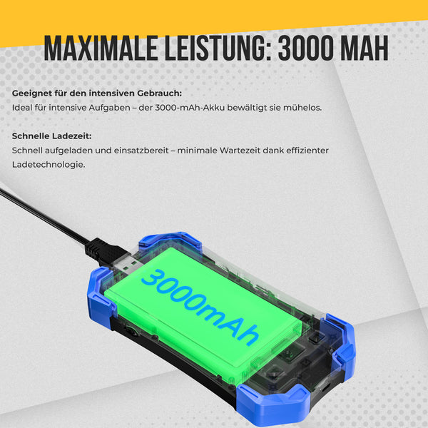 Kamera inspekcyjna endoskopowa Webvision – potrójny obiektyw FHD – odłączany kabel – 8 mm – 3000 mAh – kabel 5, 10 lub 15 m – IP68