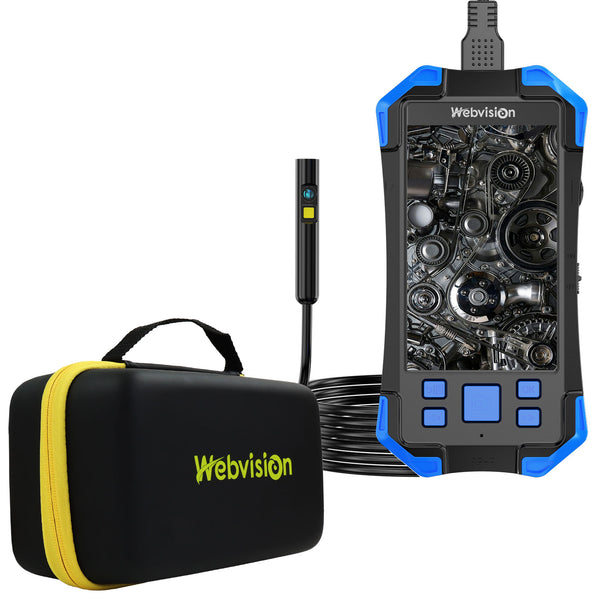 Kamera inspekcyjna endoskopowa Webvision – potrójny obiektyw FHD – odłączany kabel – 8 mm – 3000 mAh – kabel 5, 10 lub 15 m – IP68