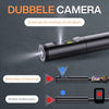 Industriële Endoscoop Dual Lens - 5M Kabel - FullHD - 3.9mm - 4.3" Scherm - IP68 - Incl. Micro SD Kaart 32GB - Endoscoopwereld.nl
